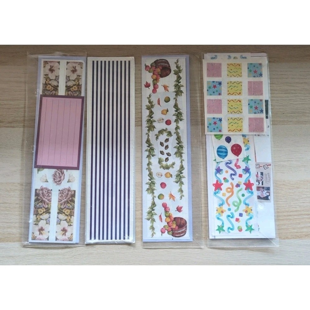 Lot Of 4 Vintage 2003 Y2K Creative Memories Stickers Scrapbooking Made In USA - Picture 2 of 12